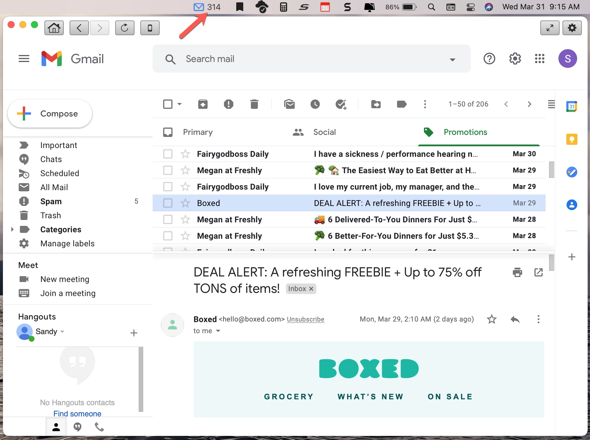 native gmail app for mac